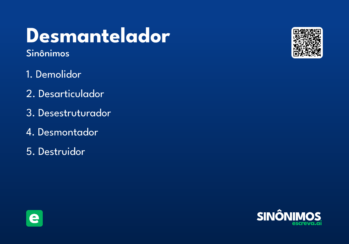 desmantelador
