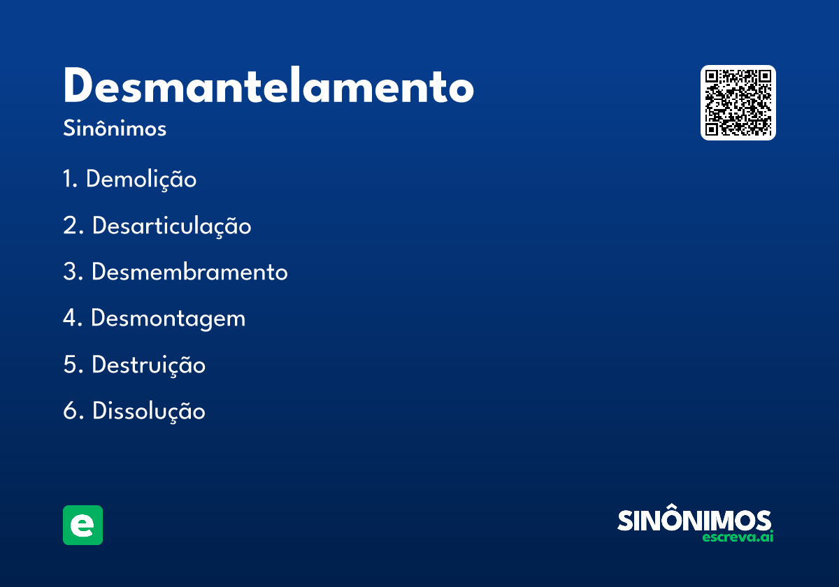 desmantelamento