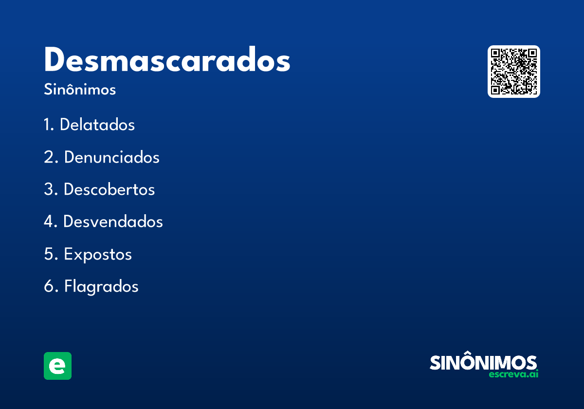 desmascarados