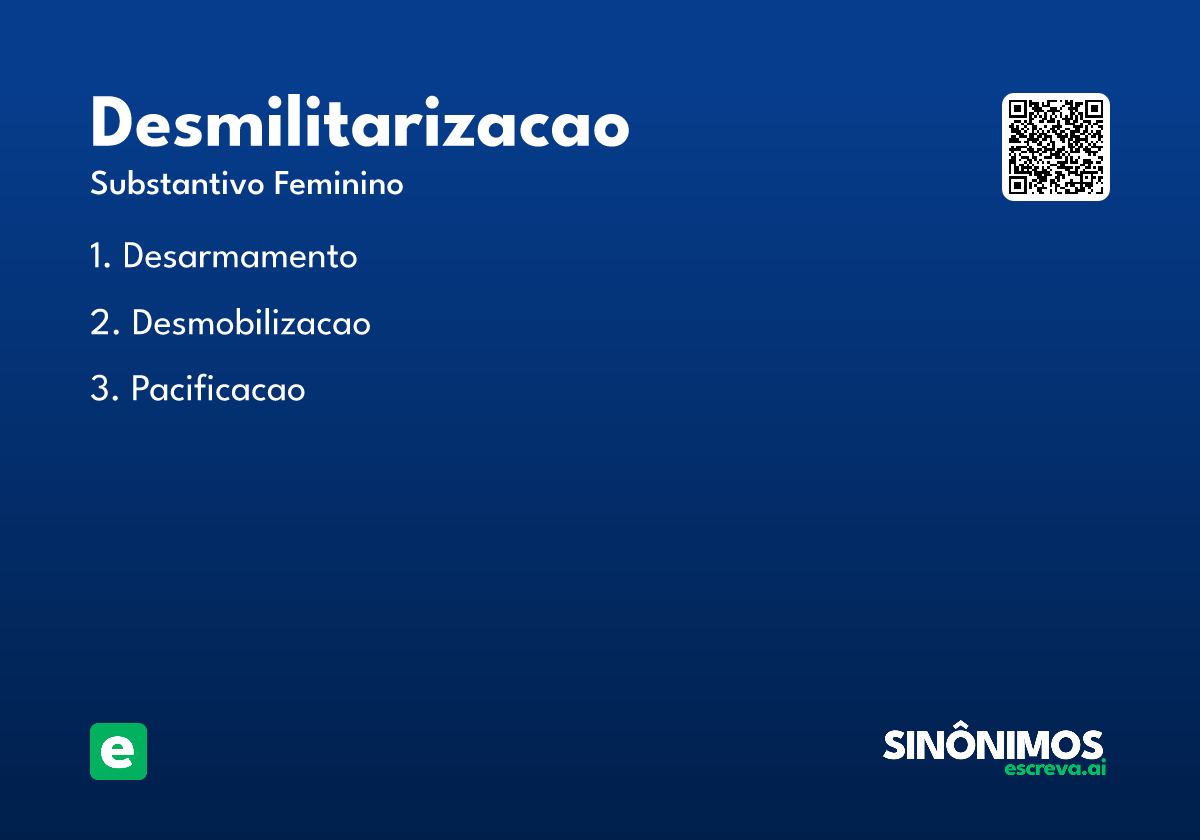 desmilitarizacao