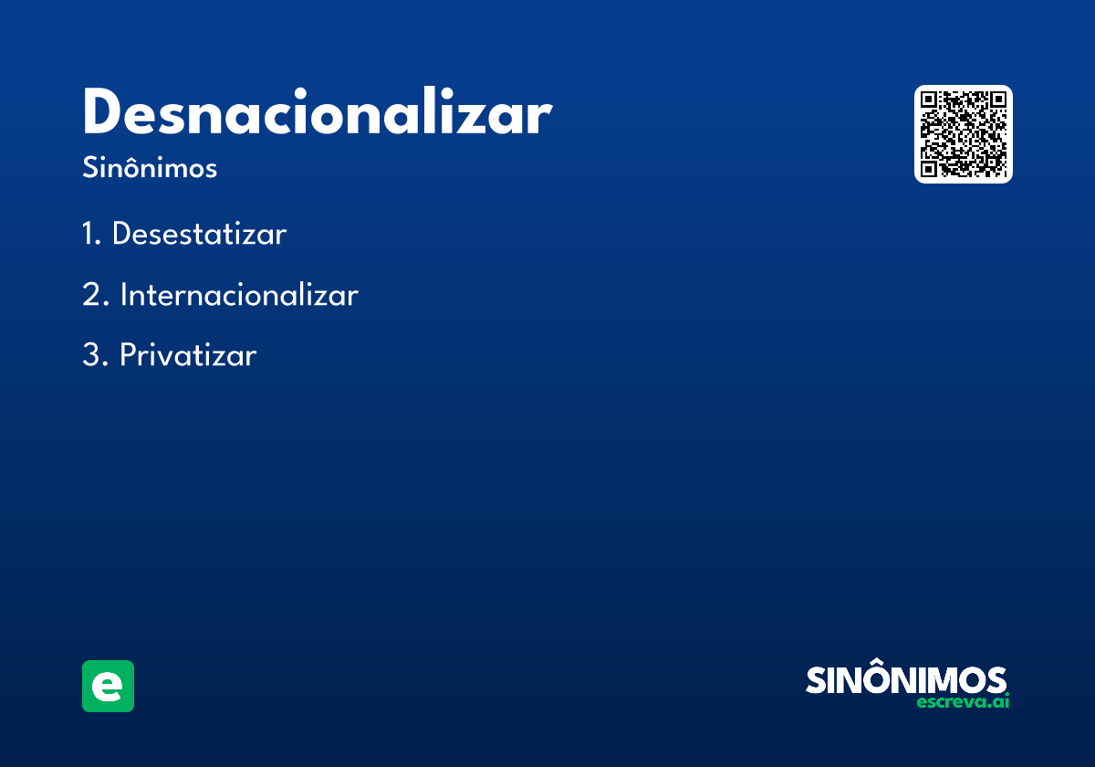 desnacionalizar