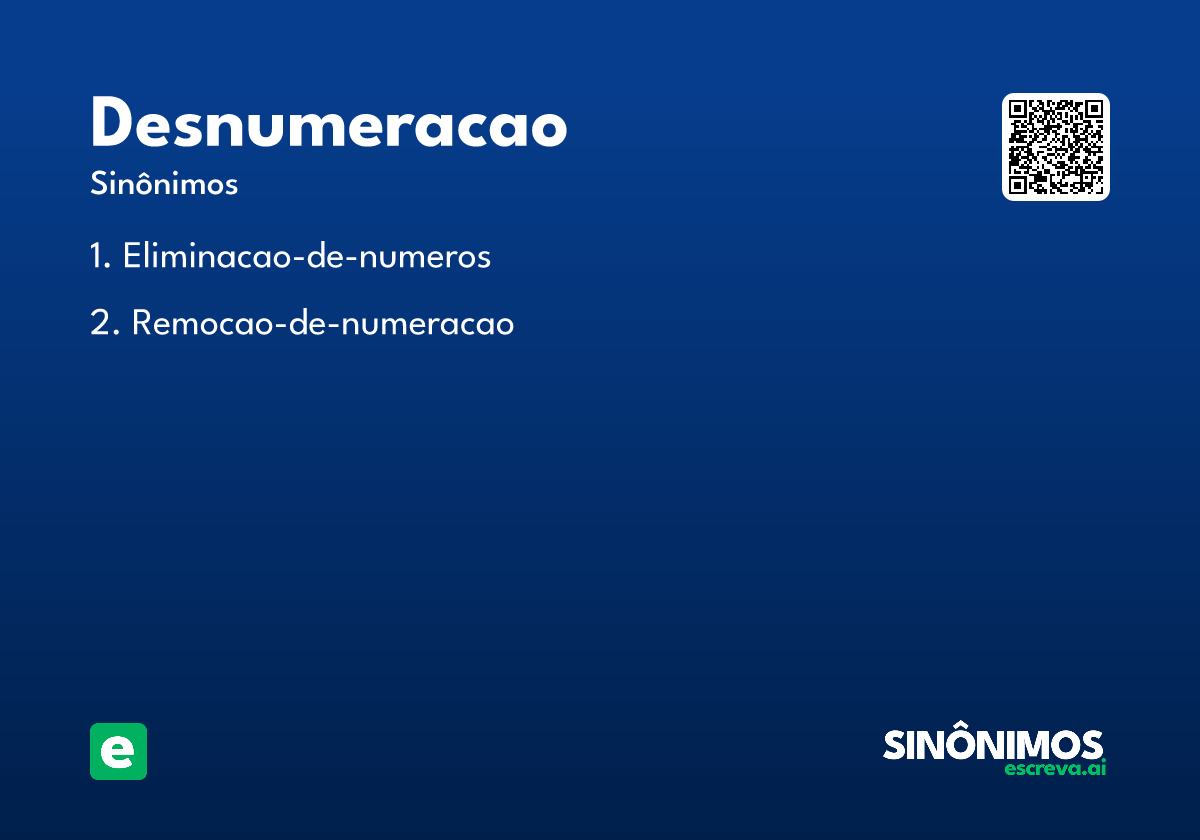 desnumeracao