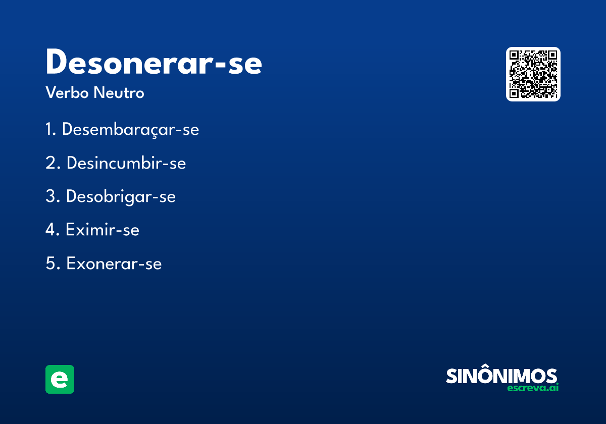 desonerar-se