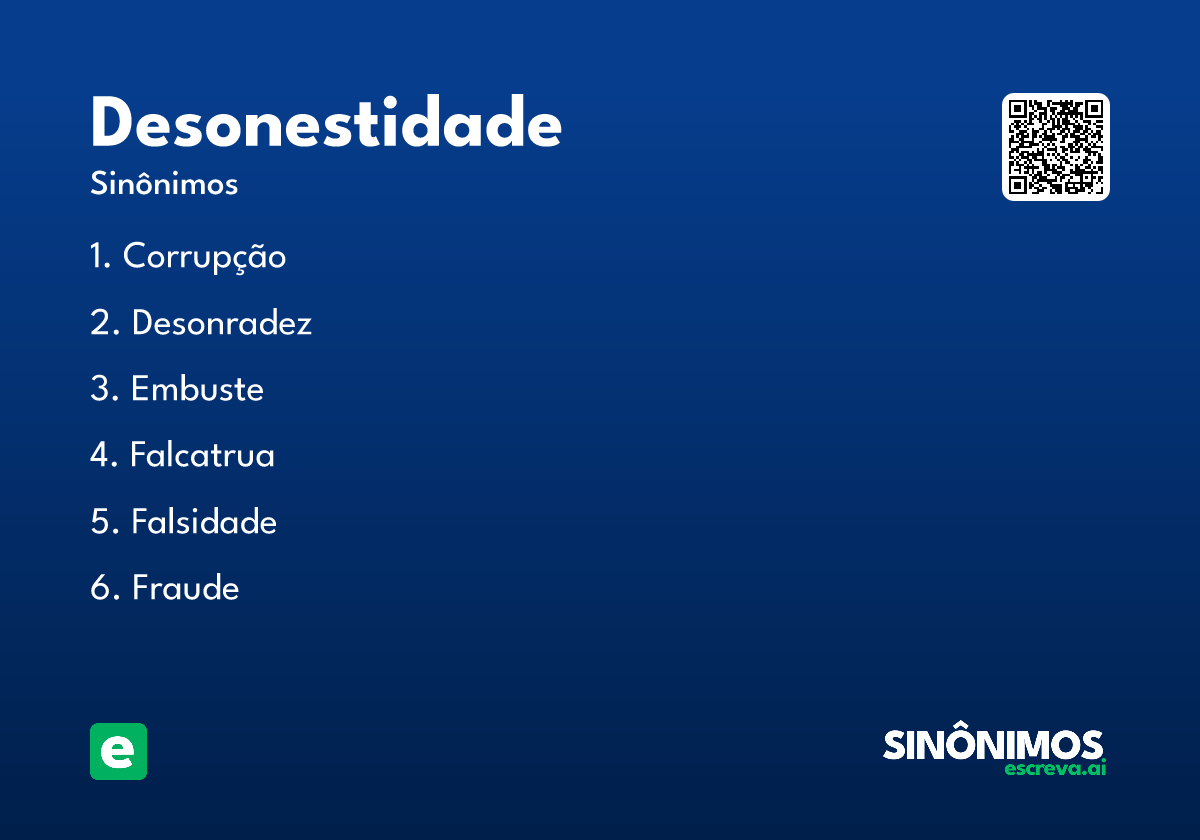 desonestidade