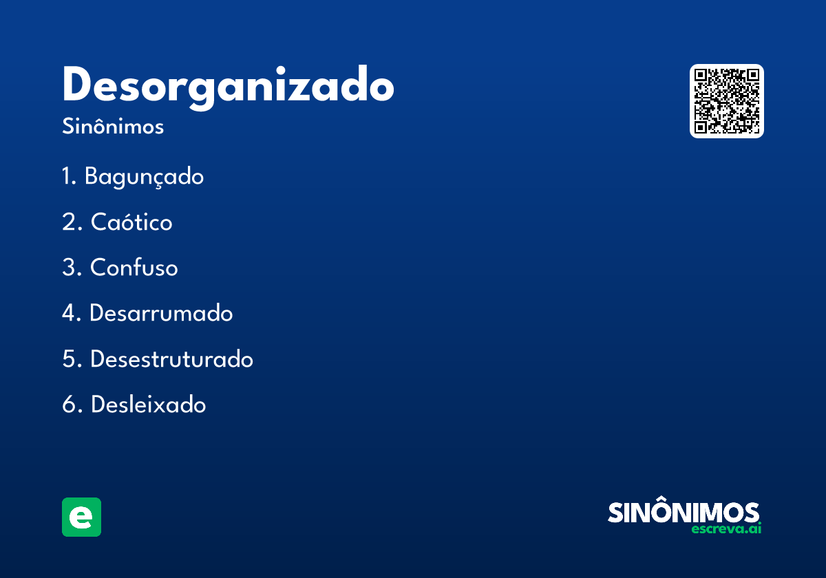 desorganizado
