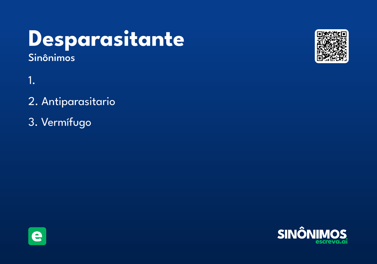 desparasitante