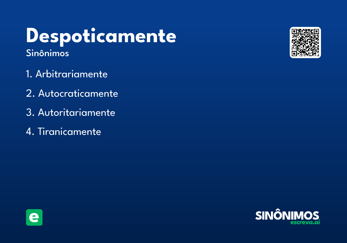 despoticamente