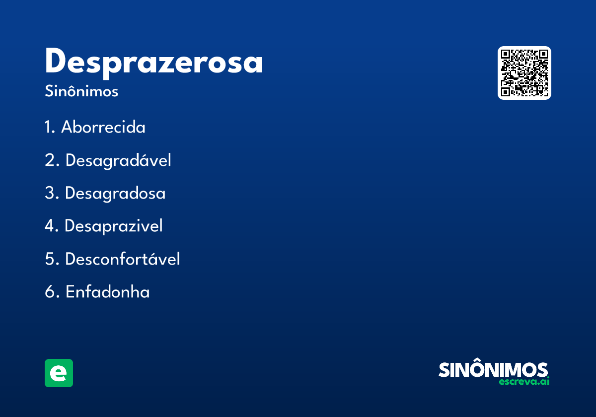 desprazerosa