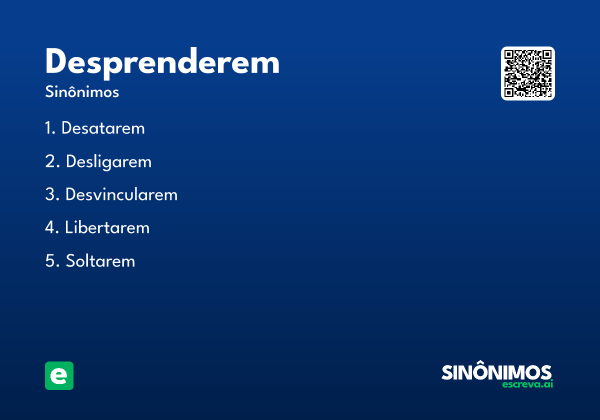 desprenderem