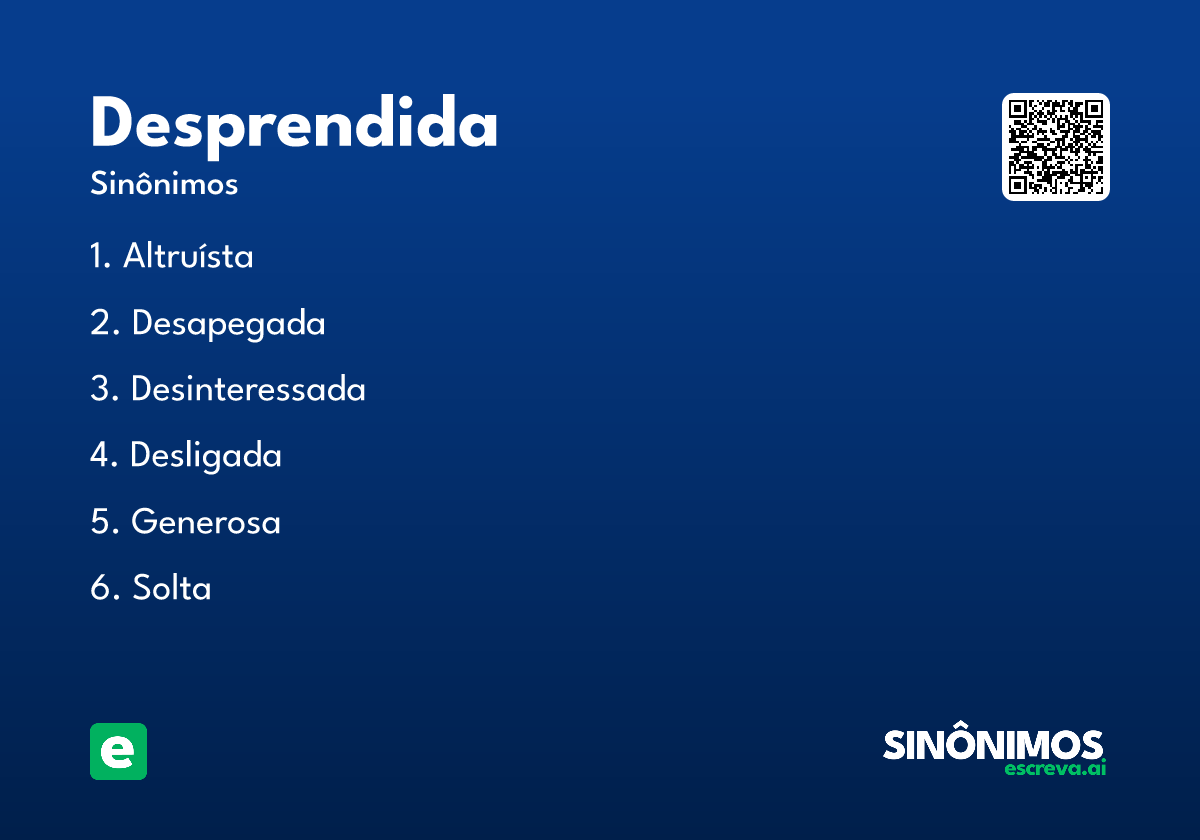 desprendida
