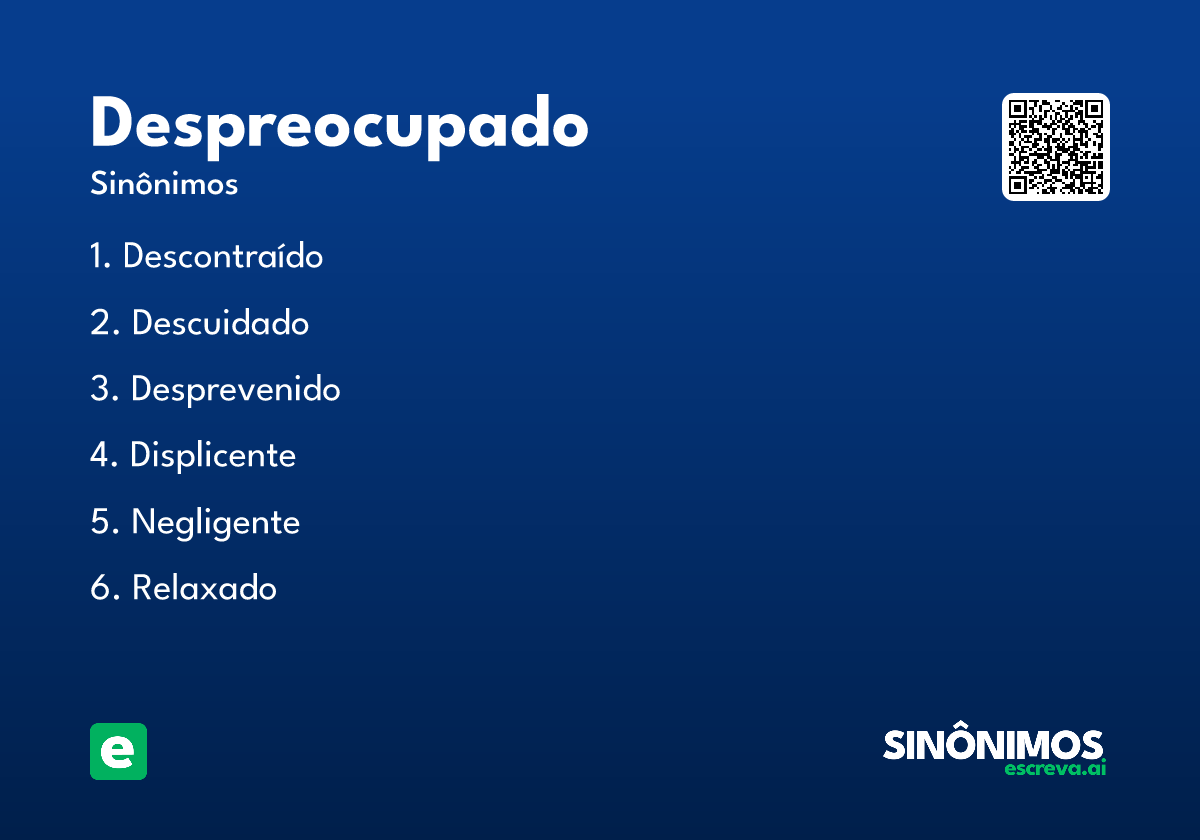despreocupado