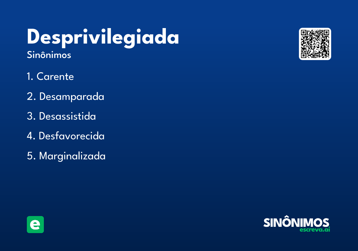 desprivilegiada