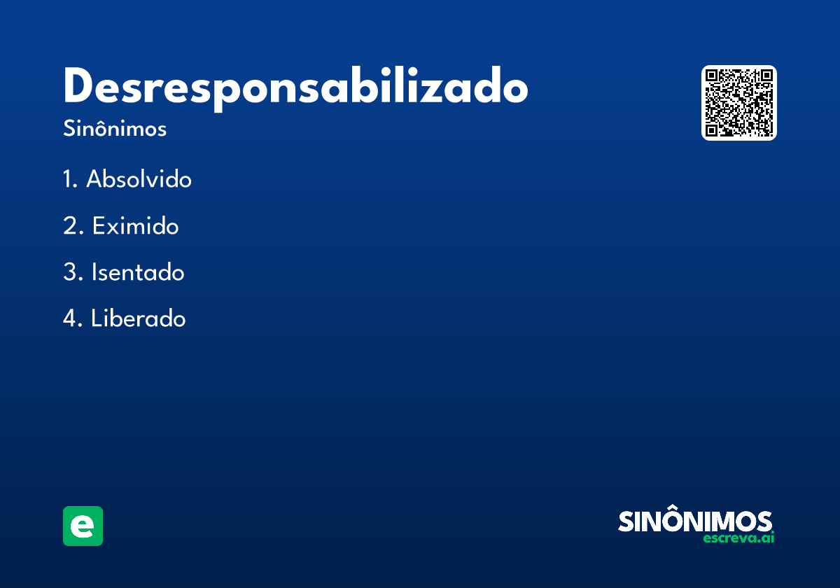 desresponsabilizado