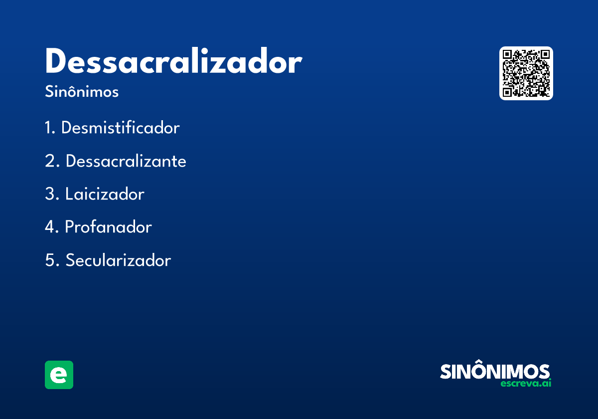 dessacralizador