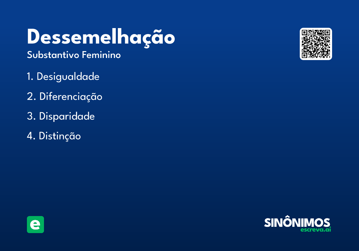 dessemelhação