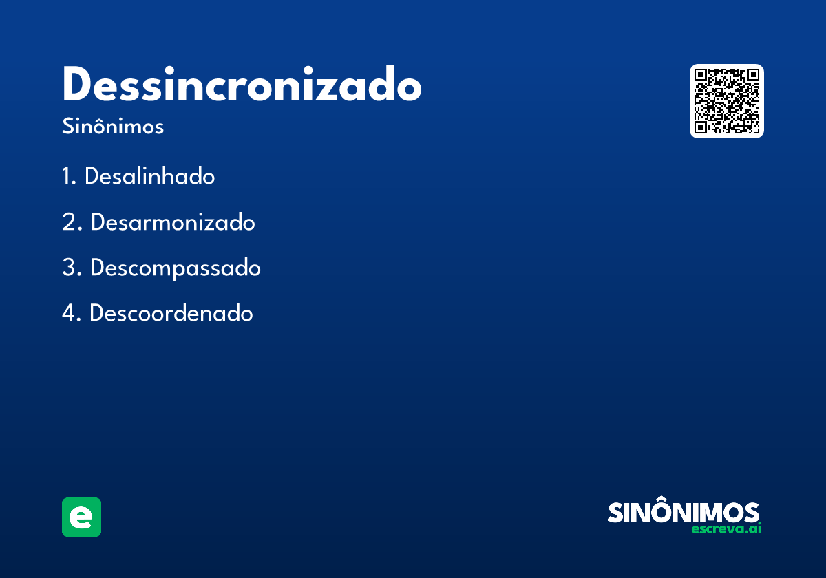 dessincronizado