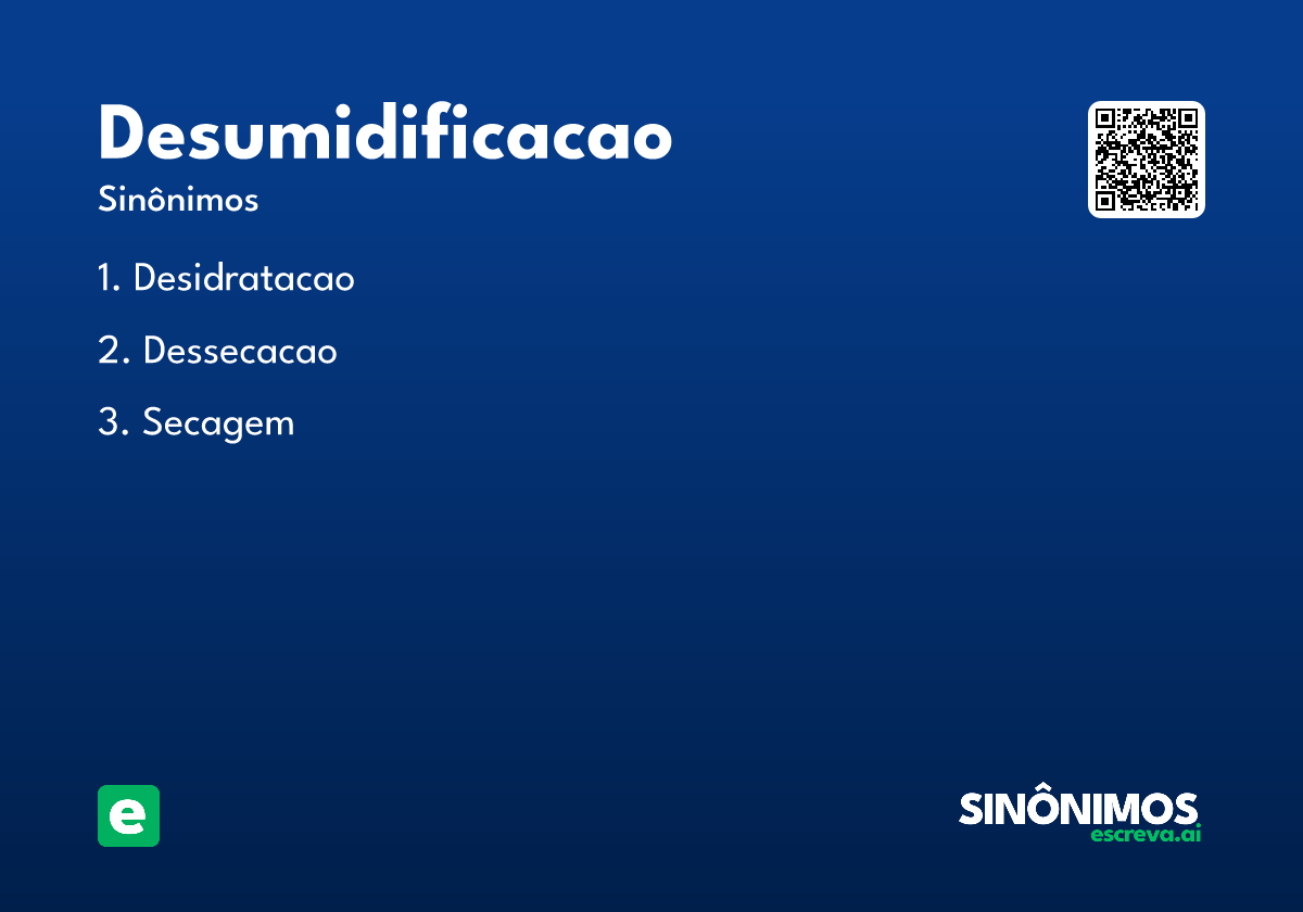 desumidificacao