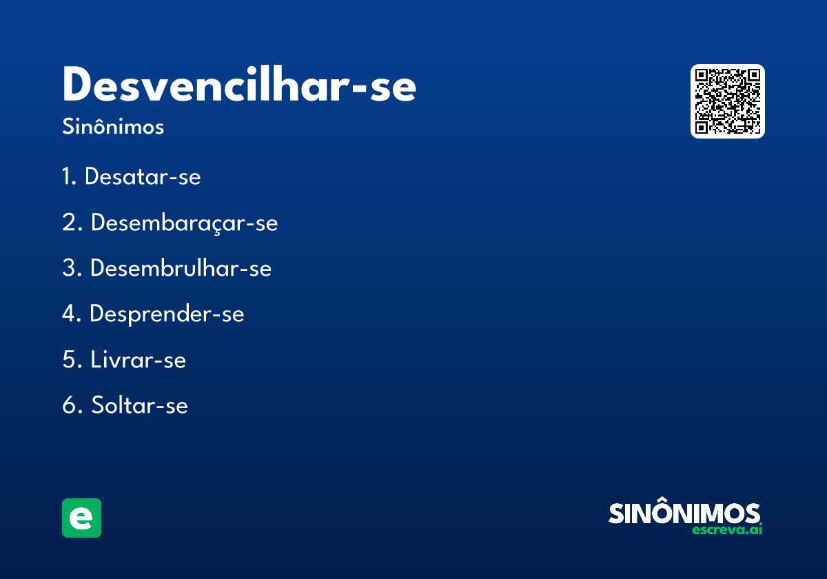 desvencilhar-se