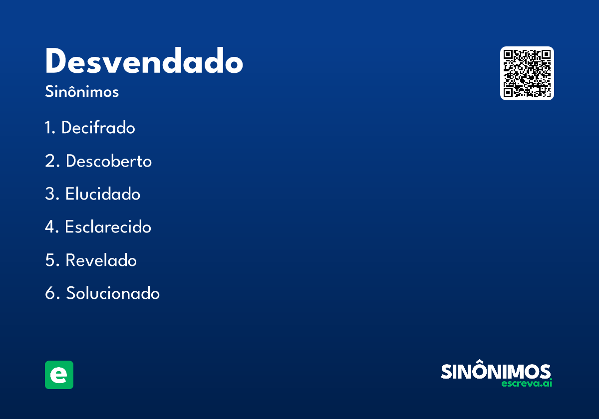 desvendado