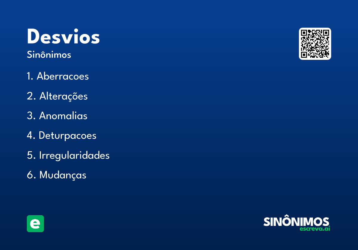 desvios