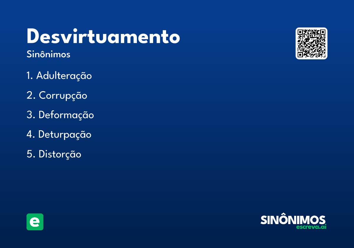 desvirtuamento