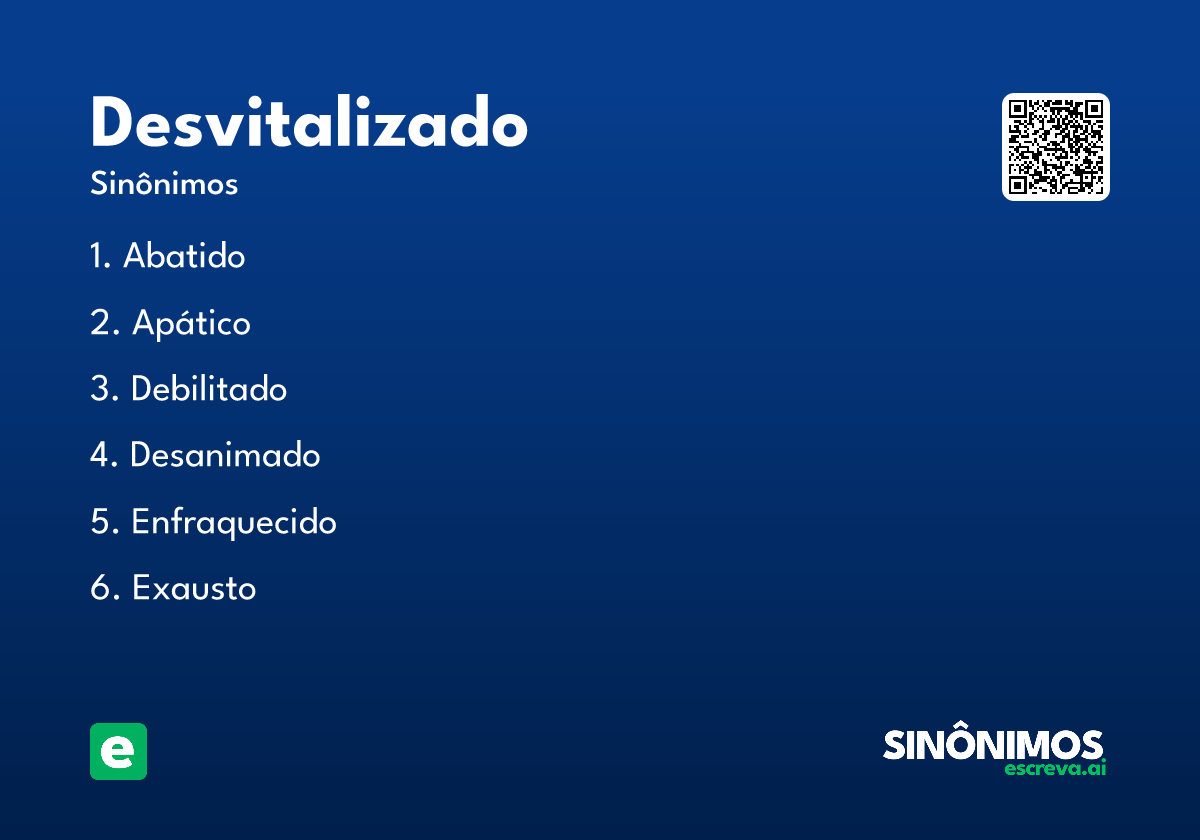 desvitalizado