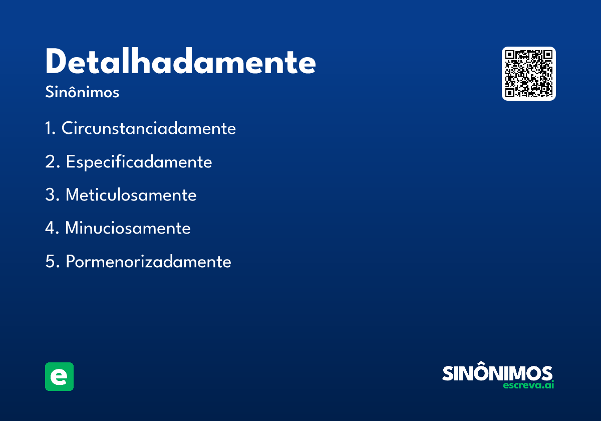 detalhadamente
