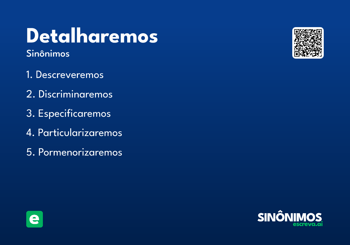 detalharemos