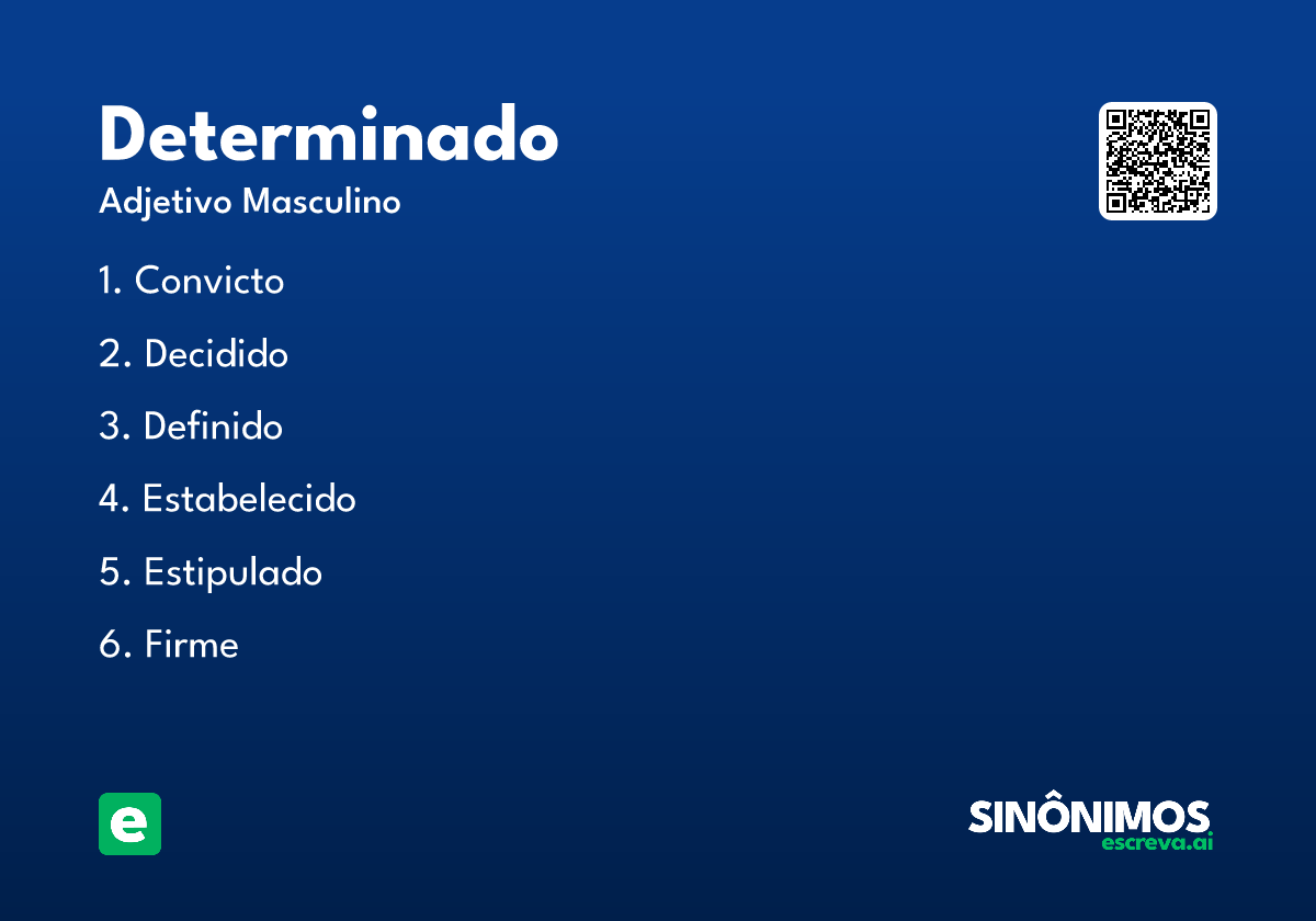 determinado