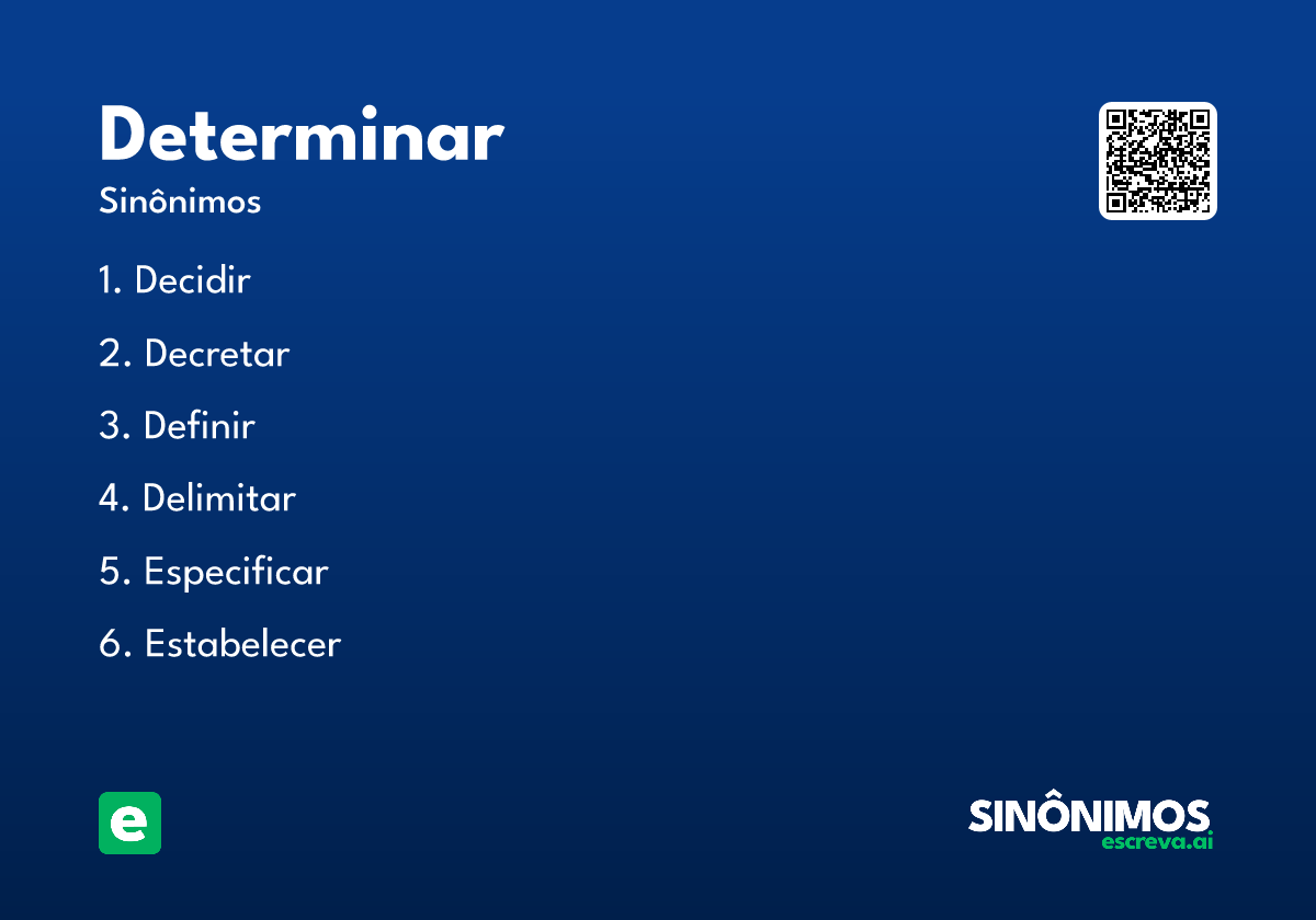 determinar