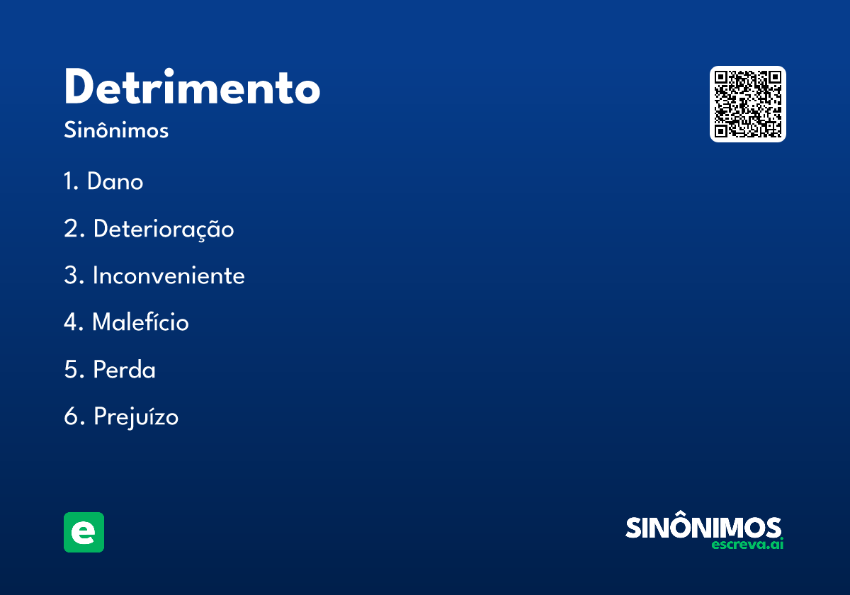 detrimento
