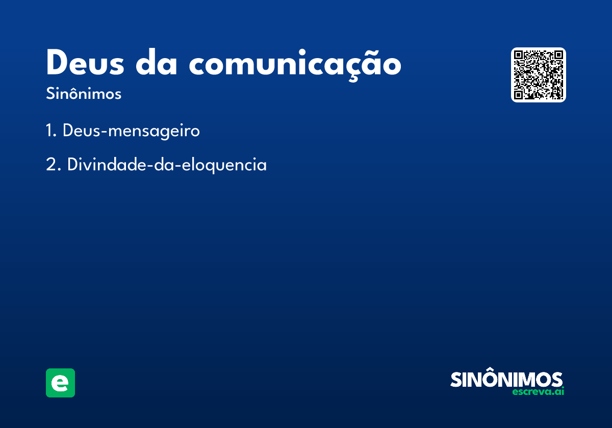 deus da comunicação