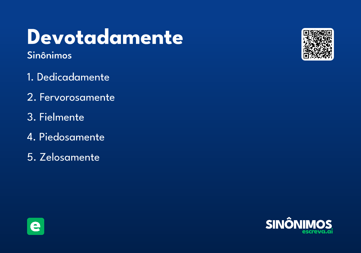 devotadamente
