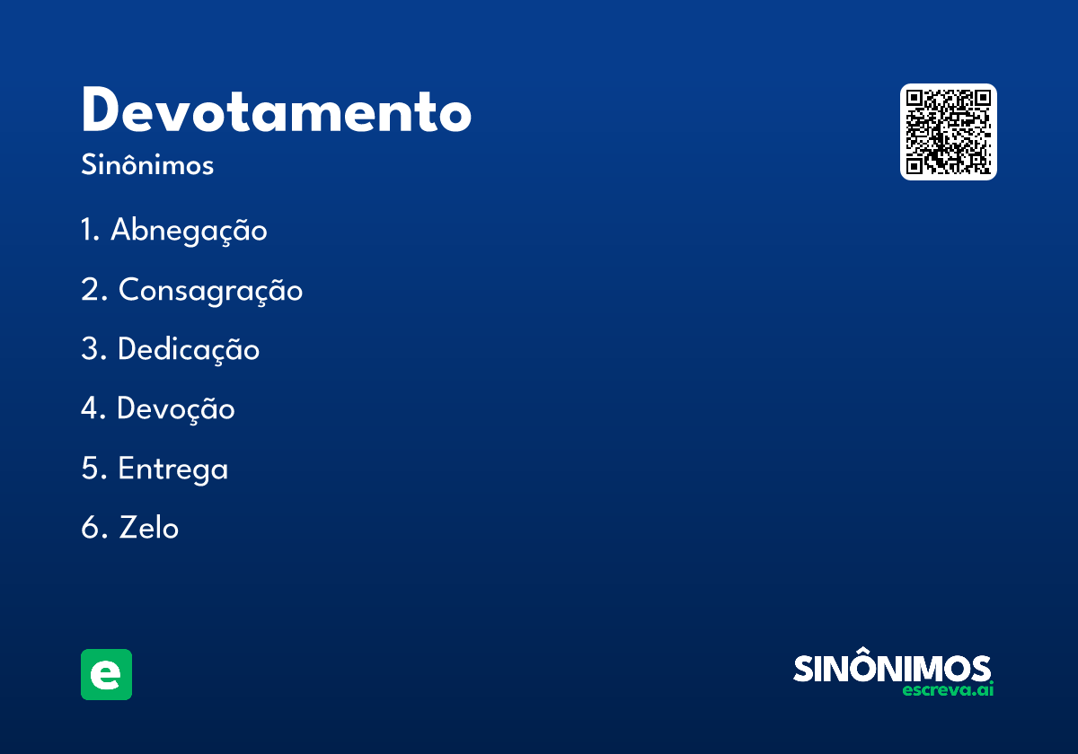 devotamento
