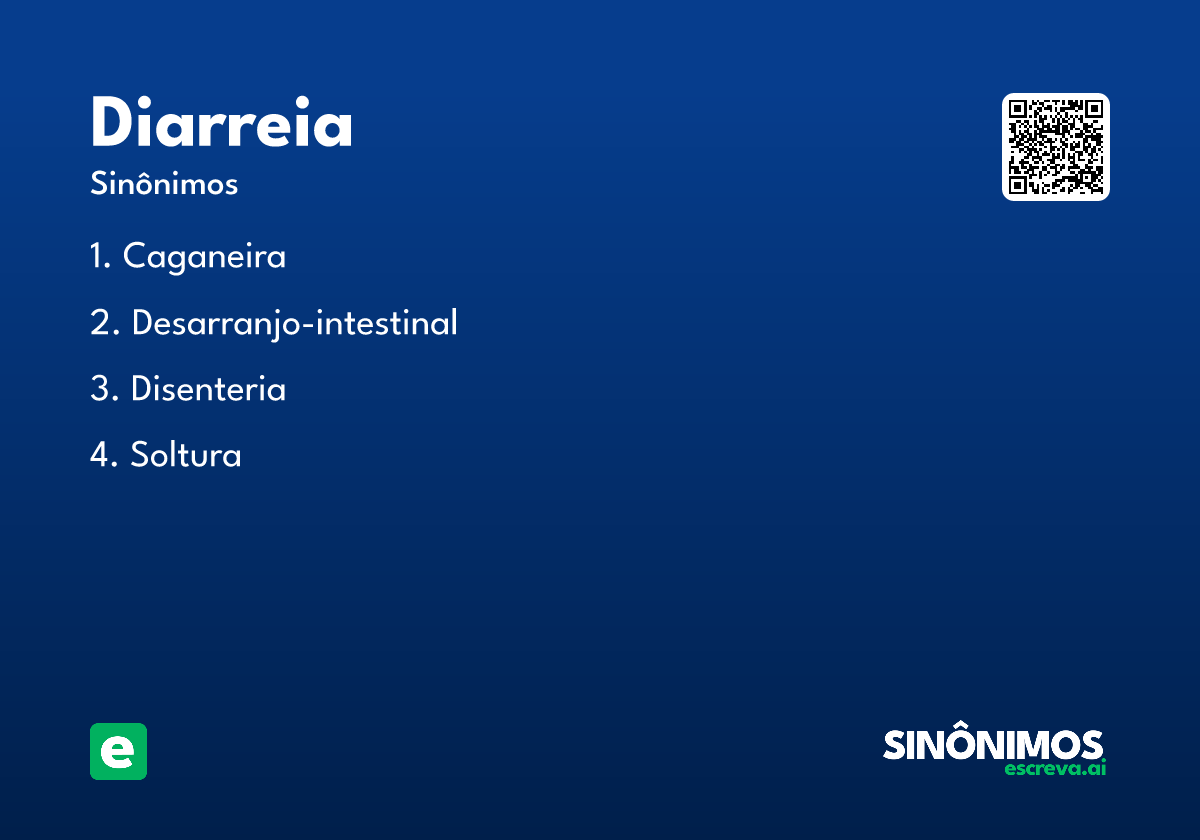 diarreia