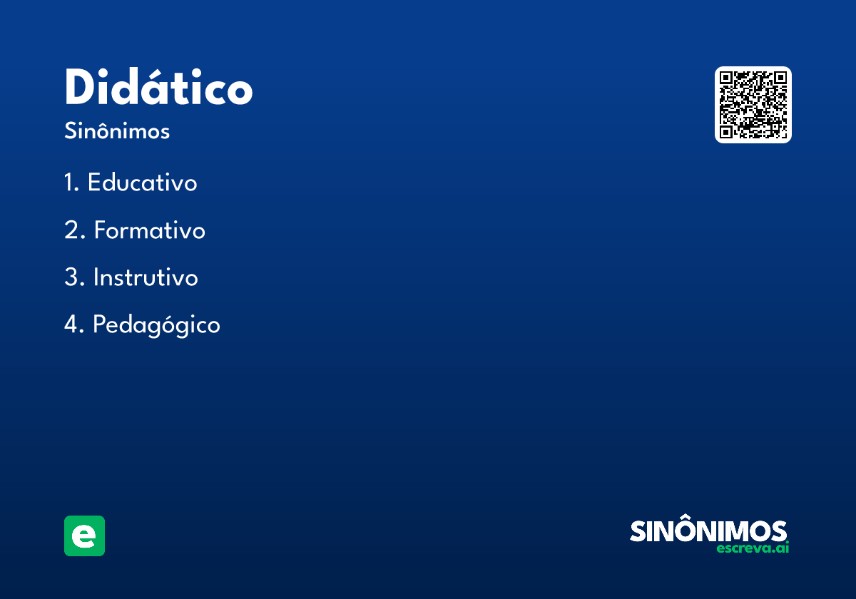 didático