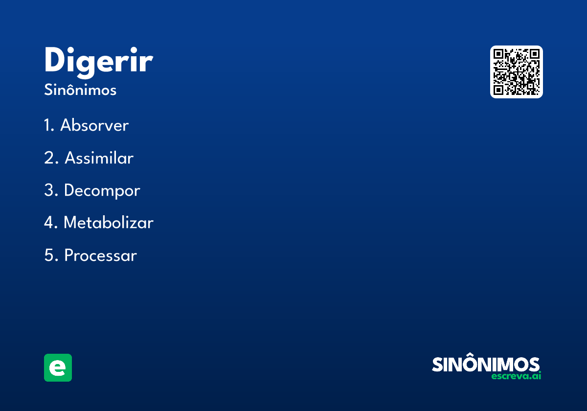 digerir