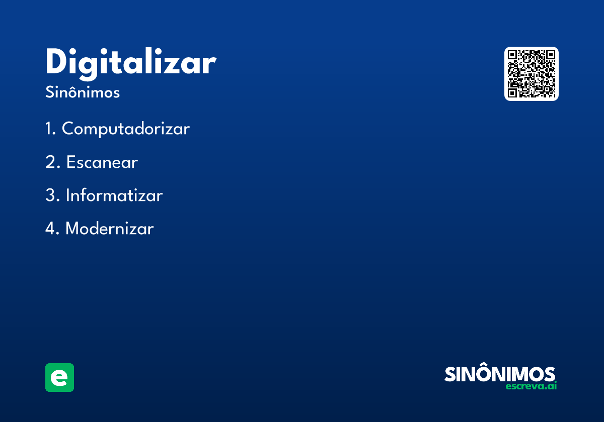 digitalizar