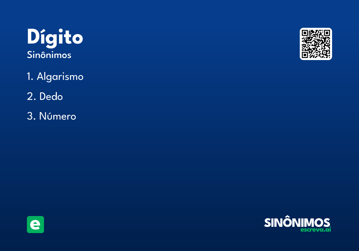 dígito