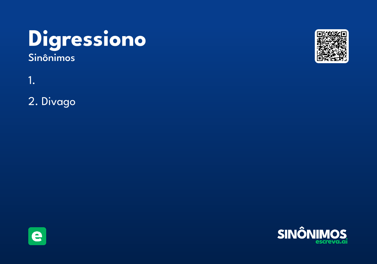 digressiono