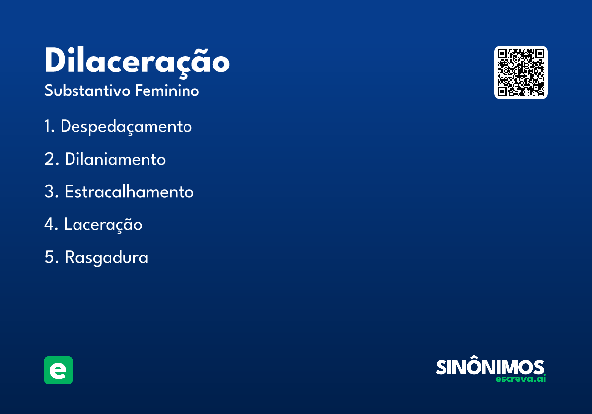 dilaceração