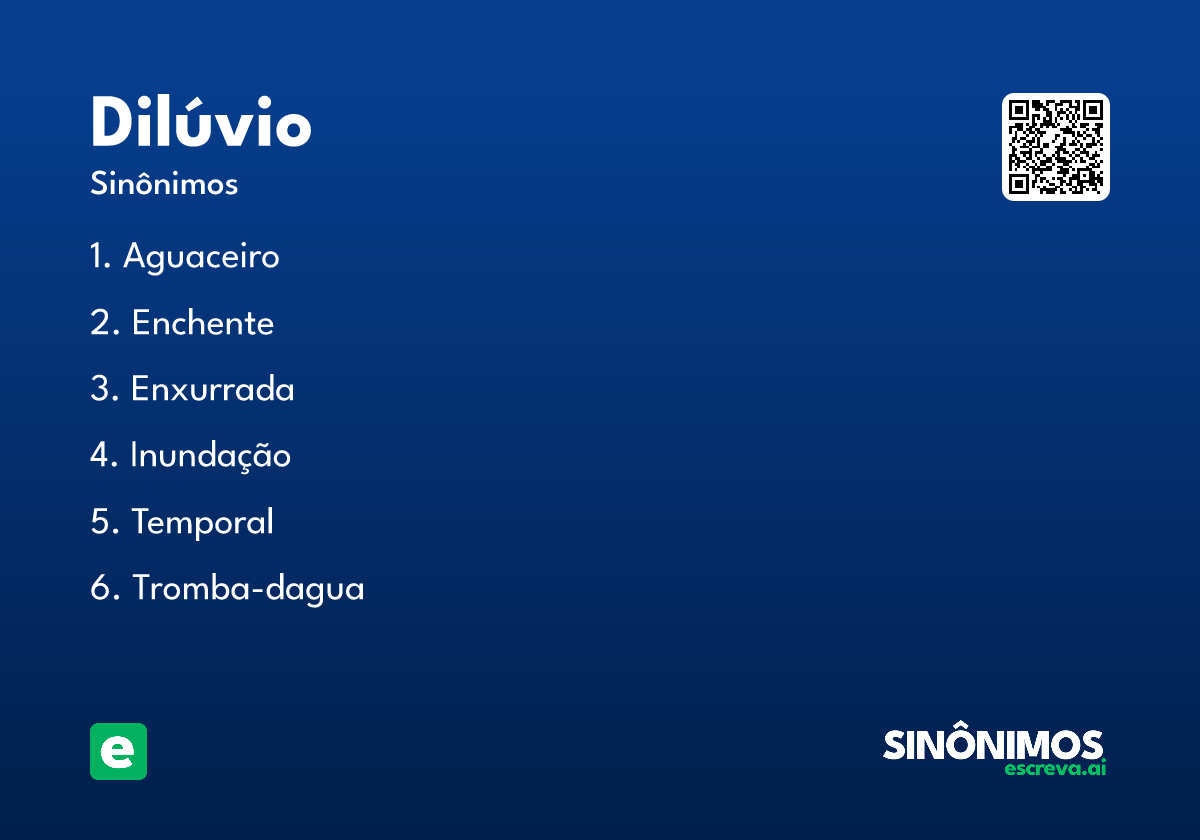 dilúvio