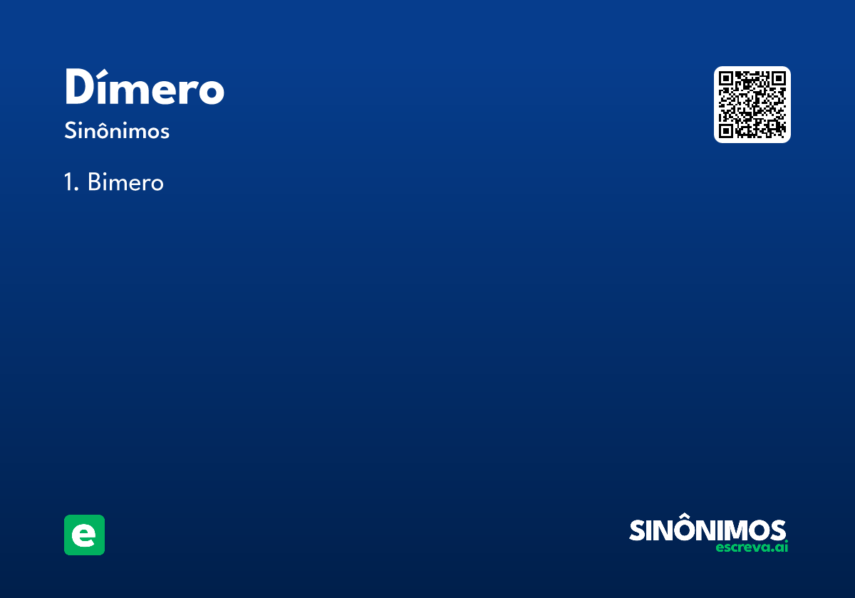 dímero
