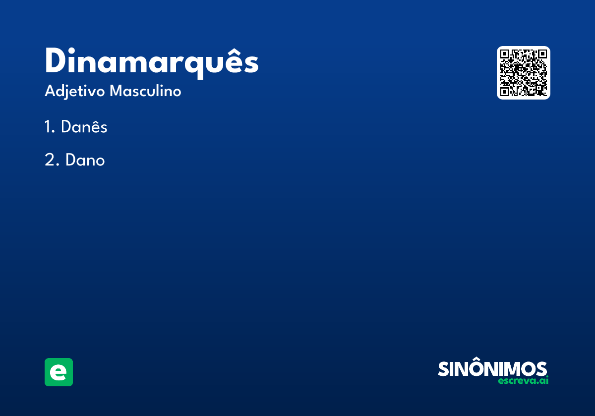 dinamarquês