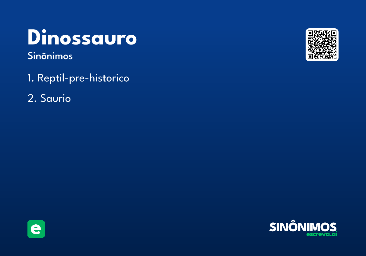 dinossauro