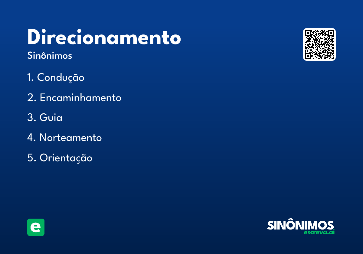 direcionamento