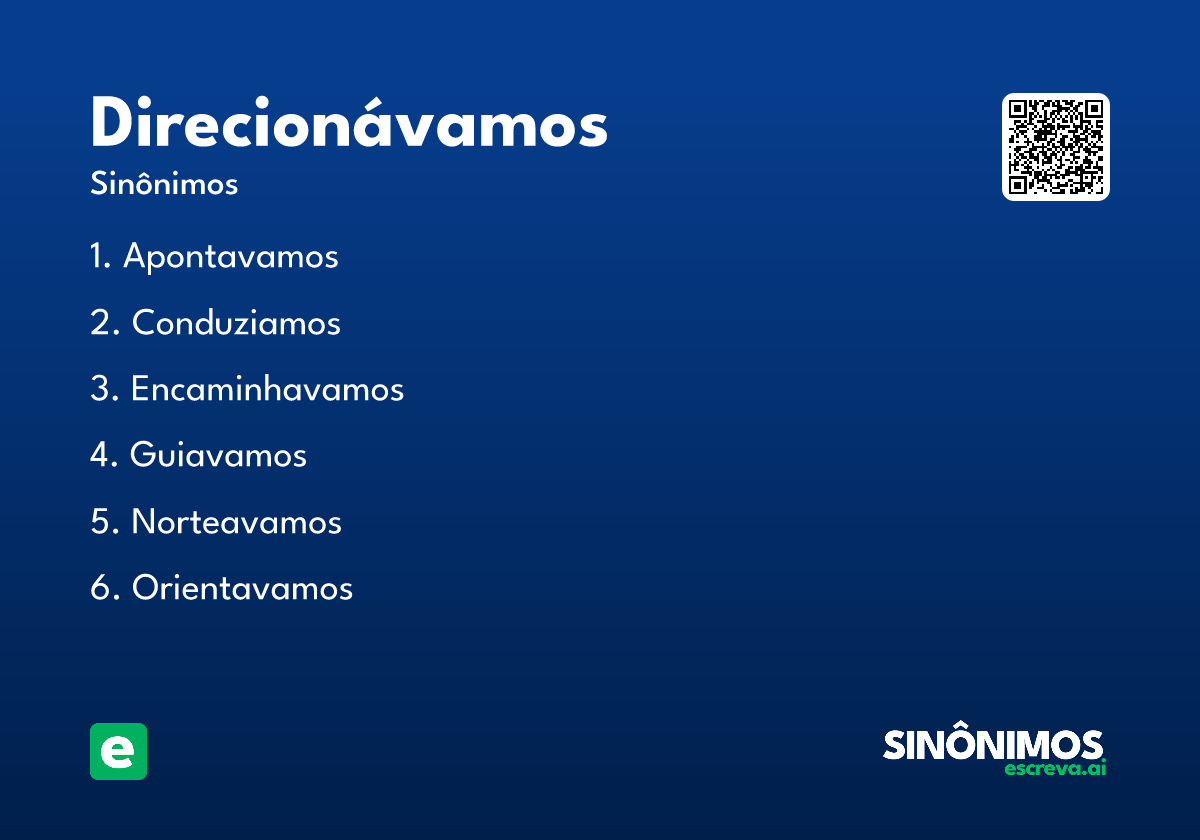 direcionávamos