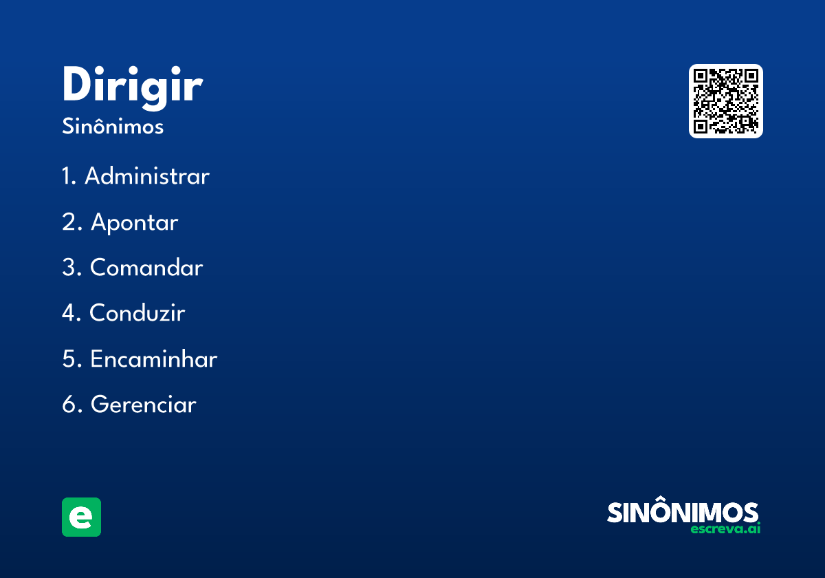 dirigir