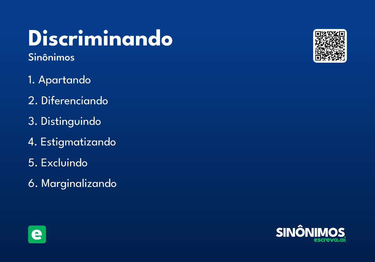 discriminando