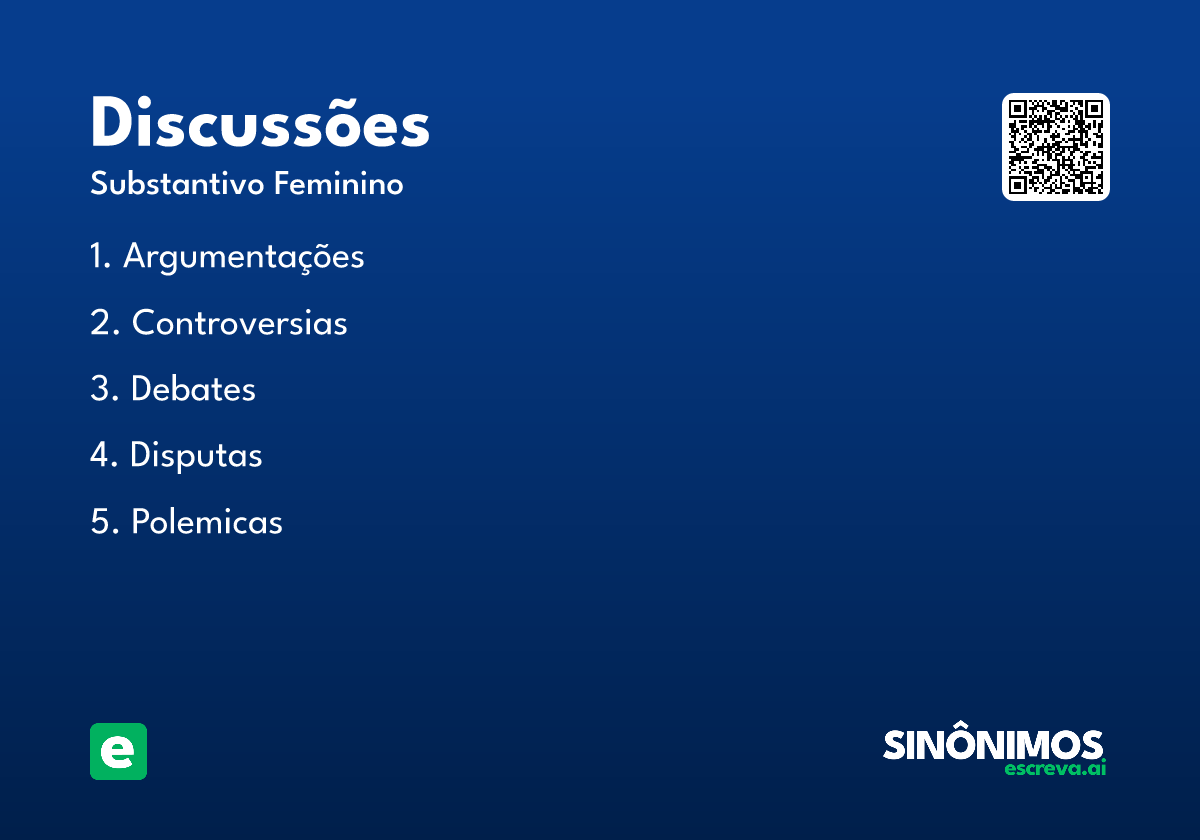 discussões